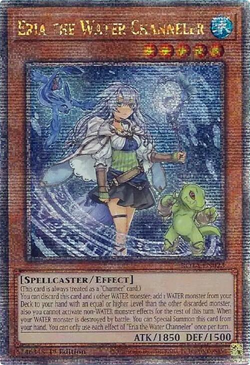 Eria the Water Channeler (Quarter Century Secret Rare) [ROTA-EN023] Quarter Century Secret Rare | Jomio and Rueliete's Cards and Comics
