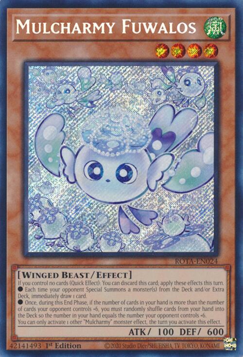 Mulcharmy Fuwalos [ROTA-EN024] Secret Rare | Jomio and Rueliete's Cards and Comics