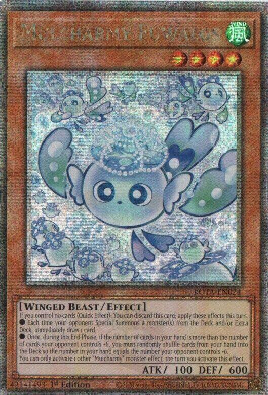 Mulcharmy Fuwalos (Quarter Century Secret Rare) [ROTA-EN024] Quarter Century Secret Rare | Jomio and Rueliete's Cards and Comics