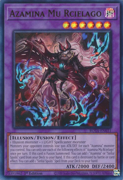 Azamina Mu Rcielago [ROTA-EN031] Ultra Rare | Jomio and Rueliete's Cards and Comics