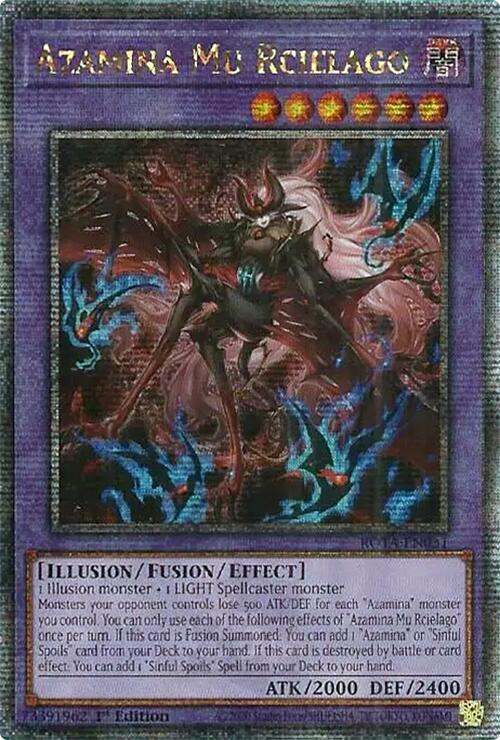 Azamina Mu Rcielago (Quarter Century Secret Rare) [ROTA-EN031] Quarter Century Secret Rare | Jomio and Rueliete's Cards and Comics