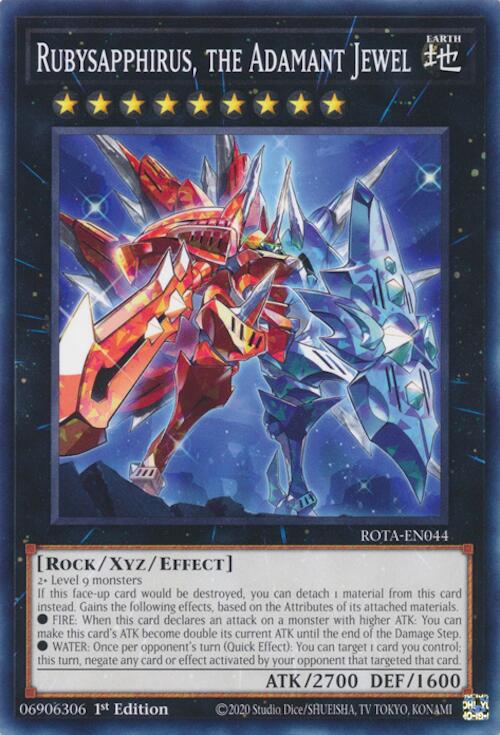 Rubysapphirus, the Adamant Jewel [ROTA-EN044] Common | Jomio and Rueliete's Cards and Comics