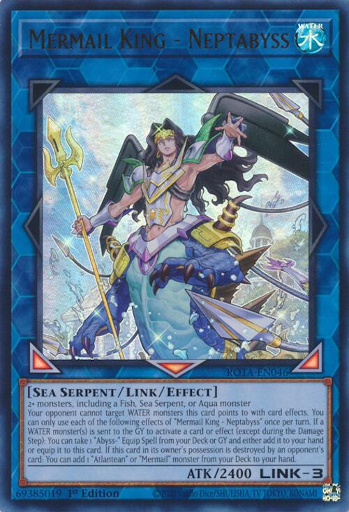 Mermail King - Neptabyss [ROTA-EN046] Ultra Rare | Jomio and Rueliete's Cards and Comics