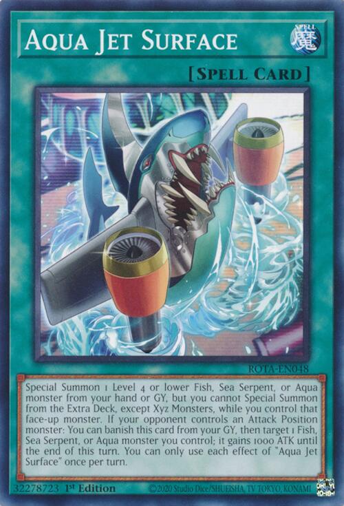 Aqua Jet Surface [ROTA-EN048] Common | Jomio and Rueliete's Cards and Comics