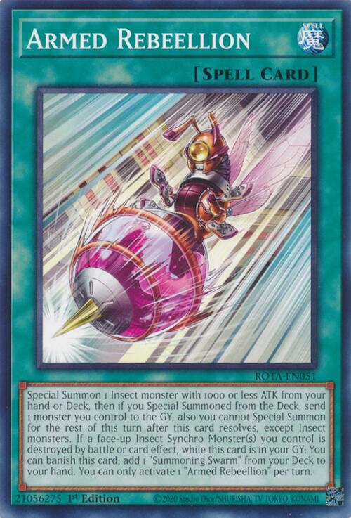 Armed Rebeellion [ROTA-EN051] Common | Jomio and Rueliete's Cards and Comics