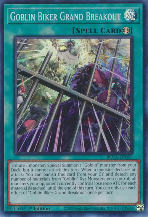 Goblin Biker Grand Breakout [ROTA-EN057] Super Rare | Jomio and Rueliete's Cards and Comics