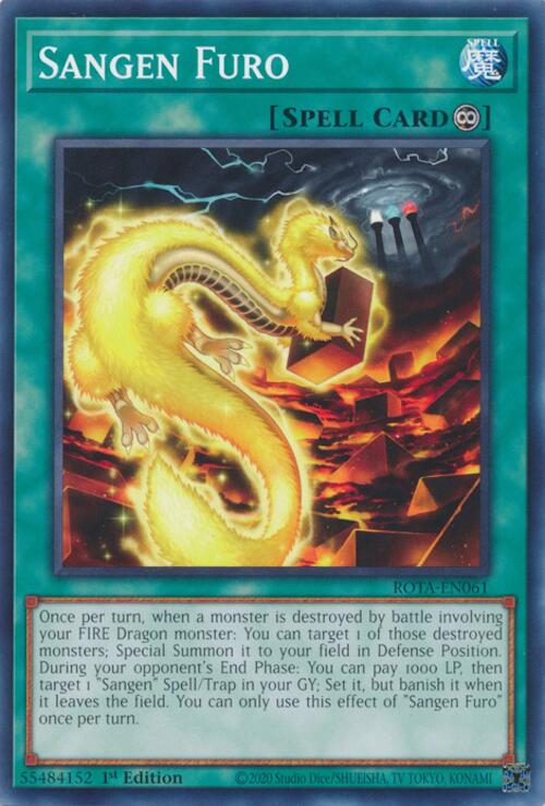 Sangen Furo [ROTA-EN061] Common | Jomio and Rueliete's Cards and Comics