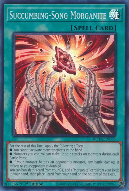 Succumbing-Song Morganite [ROTA-EN065] Super Rare | Jomio and Rueliete's Cards and Comics