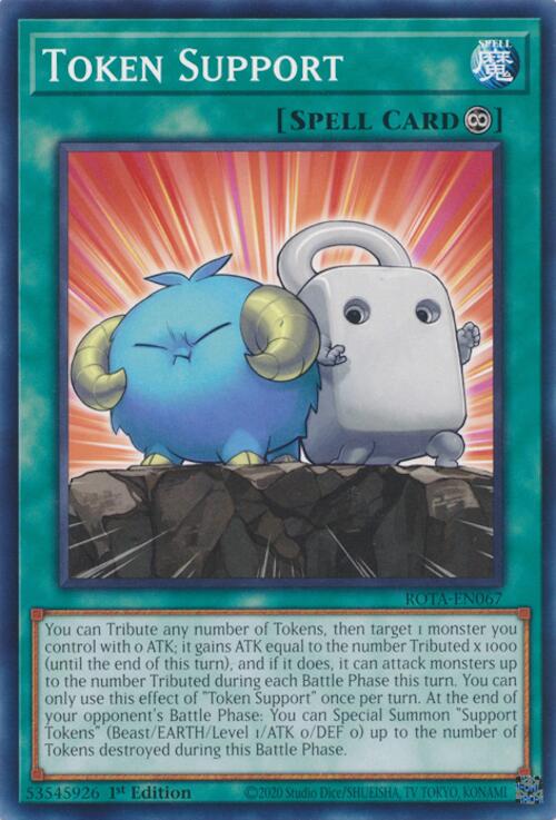 Token Support [ROTA-EN067] Common | Jomio and Rueliete's Cards and Comics