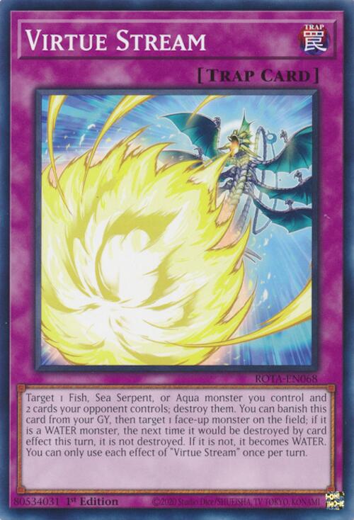 Virtue Stream [ROTA-EN068] Common | Jomio and Rueliete's Cards and Comics