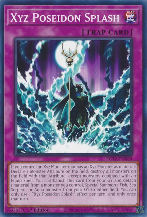 Xyz Poseidon Splash [ROTA-EN069] Common | Jomio and Rueliete's Cards and Comics