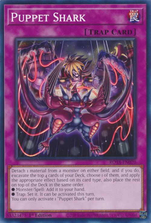 Puppet Shark [ROTA-EN070] Common | Jomio and Rueliete's Cards and Comics