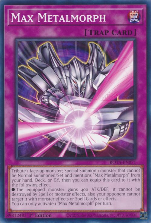 Max Metalmorph [ROTA-EN071] Common | Jomio and Rueliete's Cards and Comics