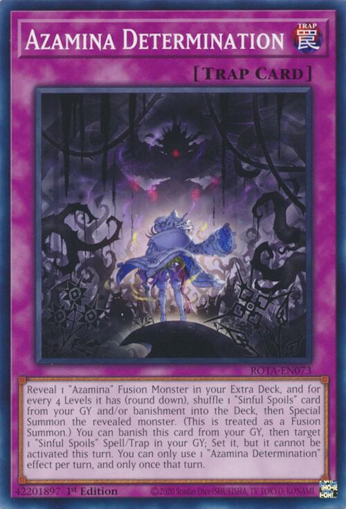Azamina Determination [ROTA-EN073] Common | Jomio and Rueliete's Cards and Comics
