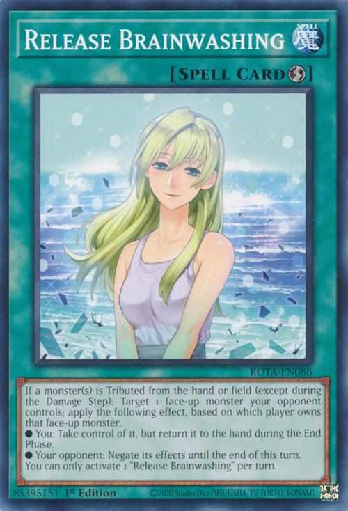 Release Brainwashing [ROTA-EN086] Common | Jomio and Rueliete's Cards and Comics