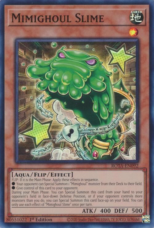 Mimighoul Slime [ROTA-EN092] Super Rare | Jomio and Rueliete's Cards and Comics