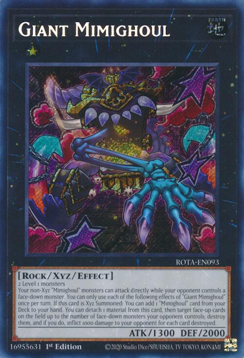 Giant Mimighoul [ROTA-EN093] Secret Rare | Jomio and Rueliete's Cards and Comics