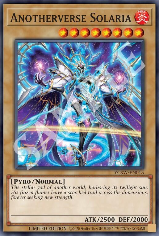 Anotherverse Solaria (SR) [YCSW-EN015] Super Rare | Jomio and Rueliete's Cards and Comics