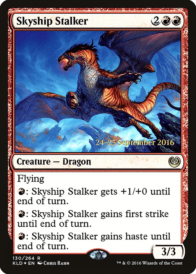 Skyship Stalker [Kaladesh Prerelease Promos] | Jomio and Rueliete's Cards and Comics