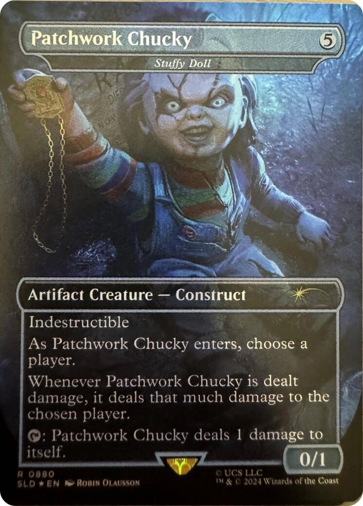 Patchwork Chucky - Stuffy Doll [Secret Lair Drop Series] | Jomio and Rueliete's Cards and Comics