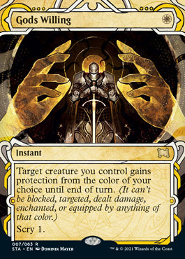 Gods Willing (Foil Etched) [Strixhaven: Mystical Archive] | Jomio and Rueliete's Cards and Comics