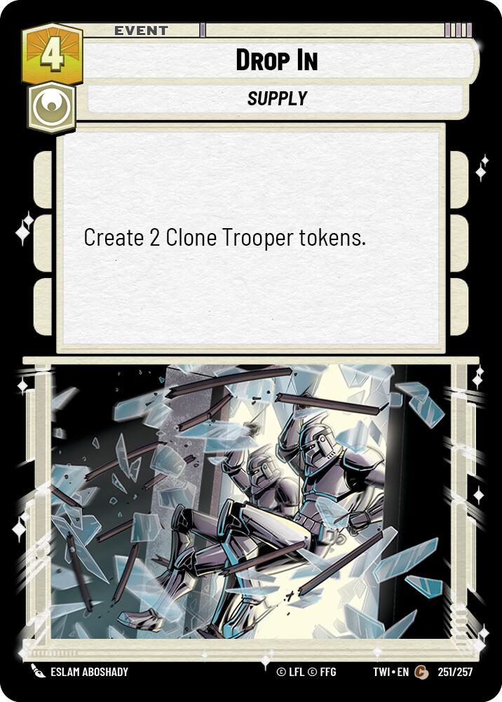 Drop In (251/257) (251/257) [Twilight of the Republic] | Jomio and Rueliete's Cards and Comics