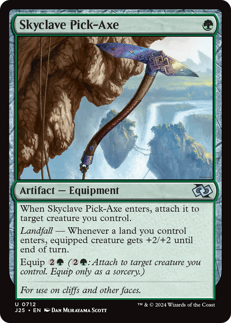 Skyclave Pick-Axe [Foundations Jumpstart] | Jomio and Rueliete's Cards and Comics