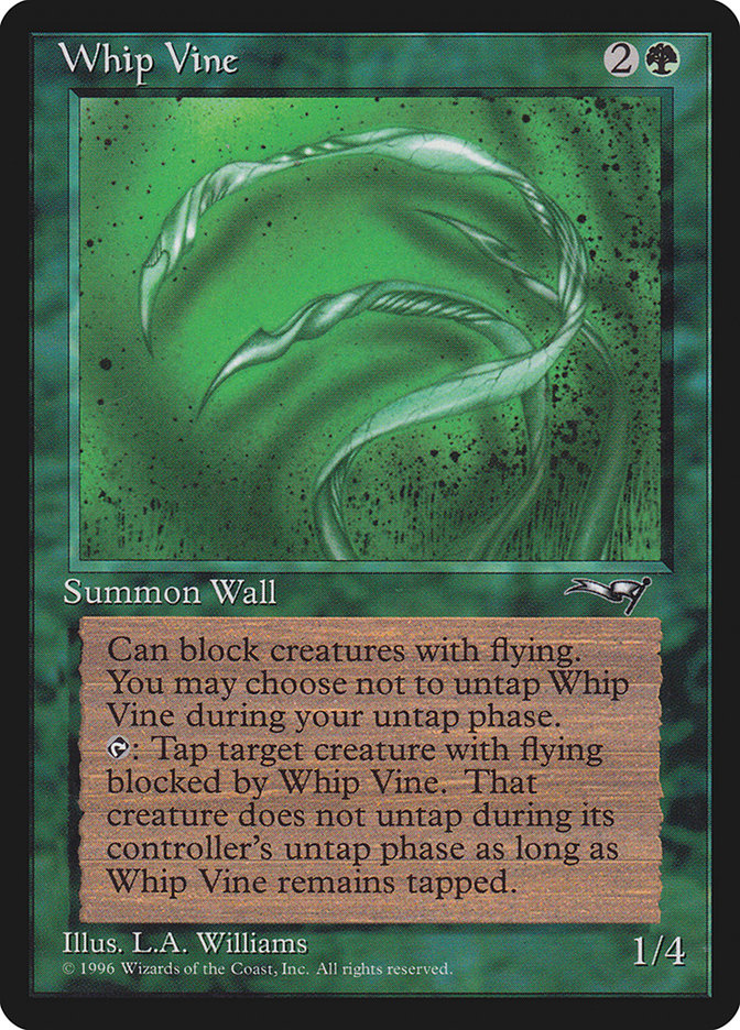 Whip Vine (No Birds) [Alliances] | Jomio and Rueliete's Cards and Comics