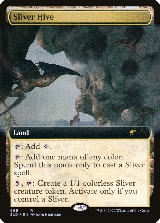 Sliver Hive (Extended Art) [Secret Lair Drop Promos] | Jomio and Rueliete's Cards and Comics
