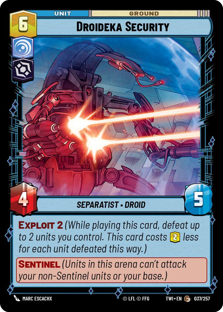 Droideka Security (037/257) (037/257) [Twilight of the Republic] | Jomio and Rueliete's Cards and Comics