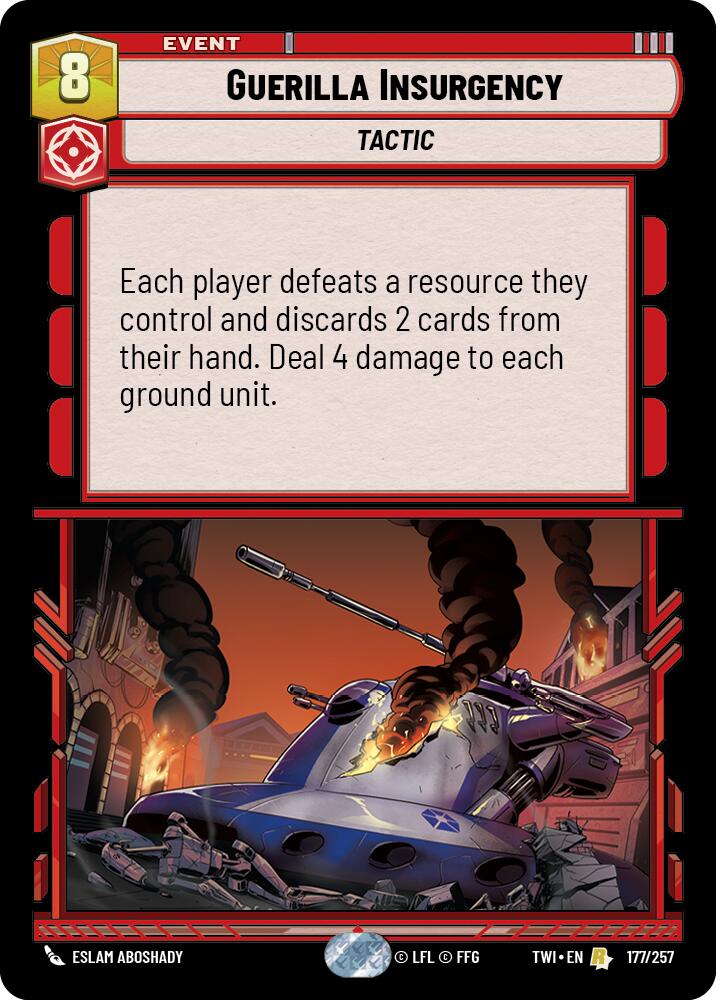 Guerilla Insurgency (177/257) (177/257) [Twilight of the Republic] | Jomio and Rueliete's Cards and Comics