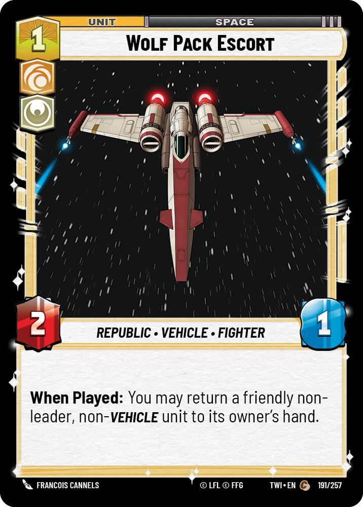 Wolf Pack Escort (191/257) (191/257) [Twilight of the Republic] | Jomio and Rueliete's Cards and Comics