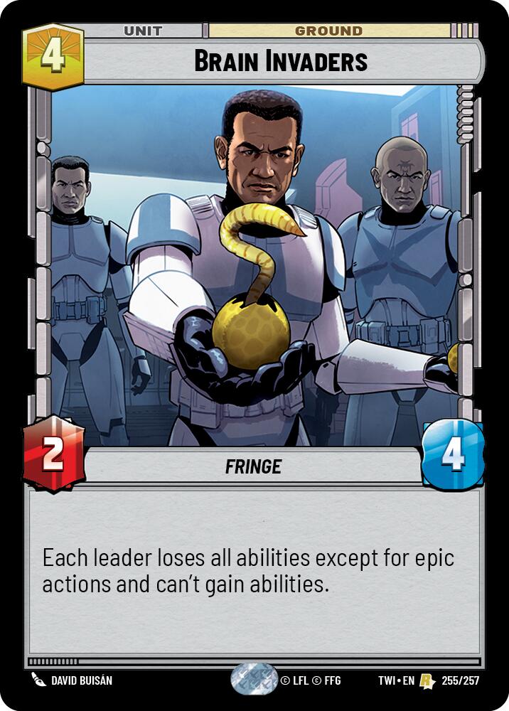Brain Invaders (255/257) (255/257) [Twilight of the Republic] | Jomio and Rueliete's Cards and Comics