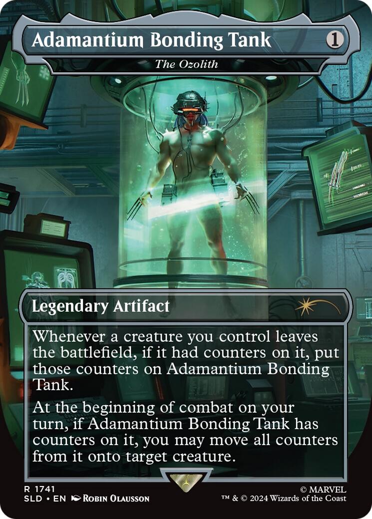 Adamantium Bonding Tank - The Ozolith (Rainbow Foil) [Secret Lair Drop Series] | Jomio and Rueliete's Cards and Comics
