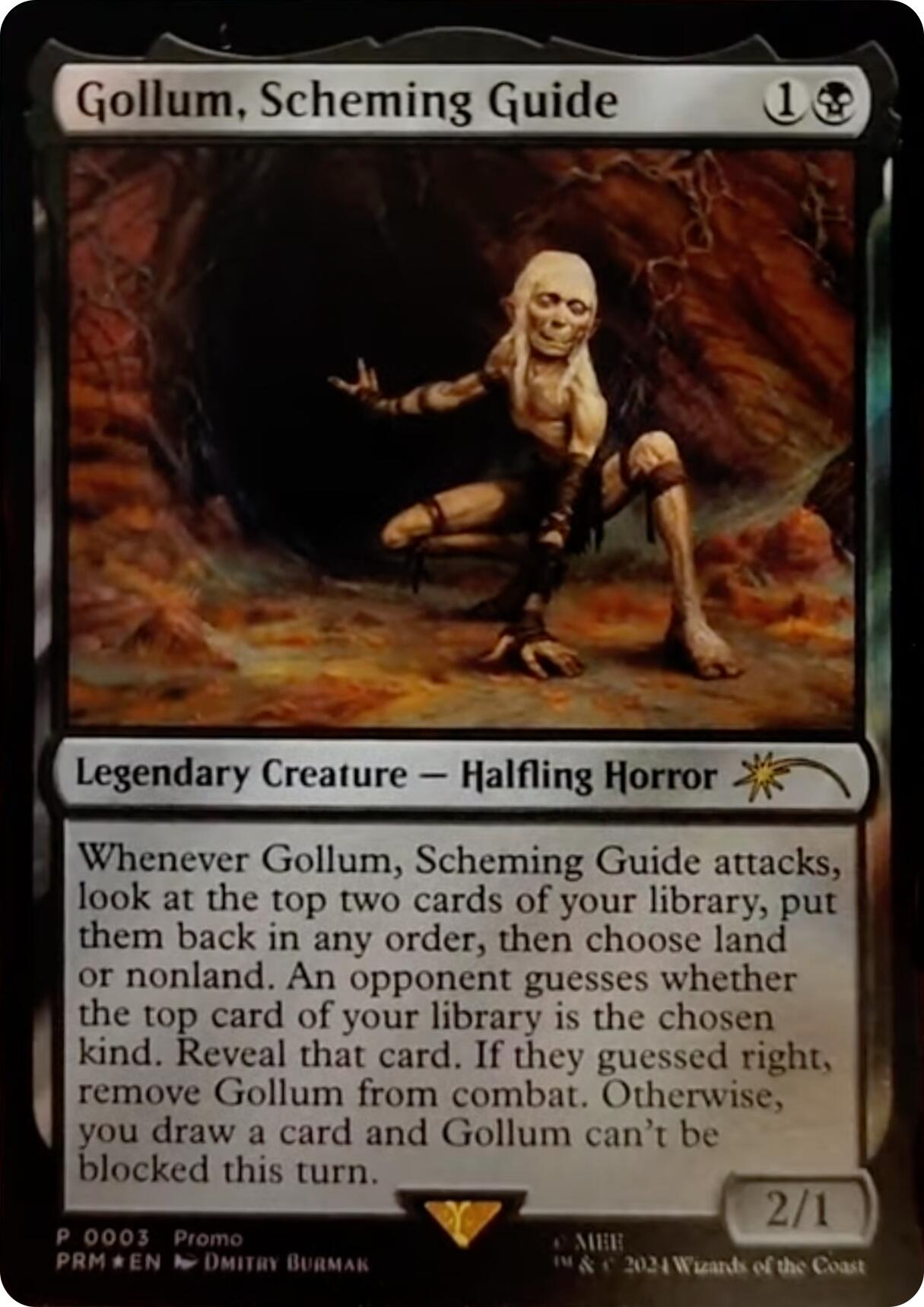 Gollum, Scheming Guide [Resale Promos] | Jomio and Rueliete's Cards and Comics