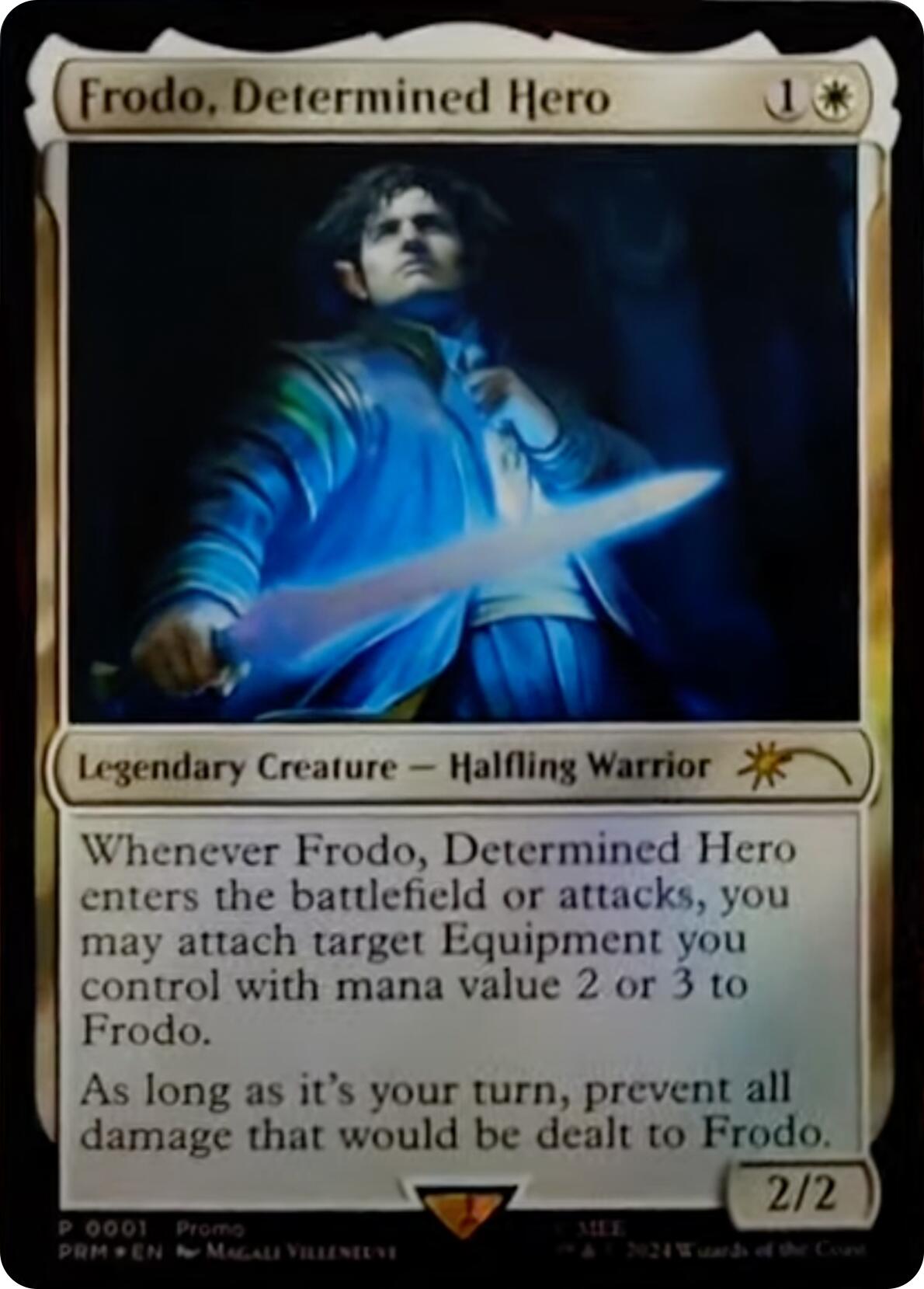 Frodo, Determined Hero [Resale Promos] | Jomio and Rueliete's Cards and Comics
