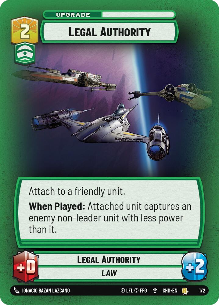 Legal Authority (1/2) (1/2) [Store Showdown Promos] | Jomio and Rueliete's Cards and Comics