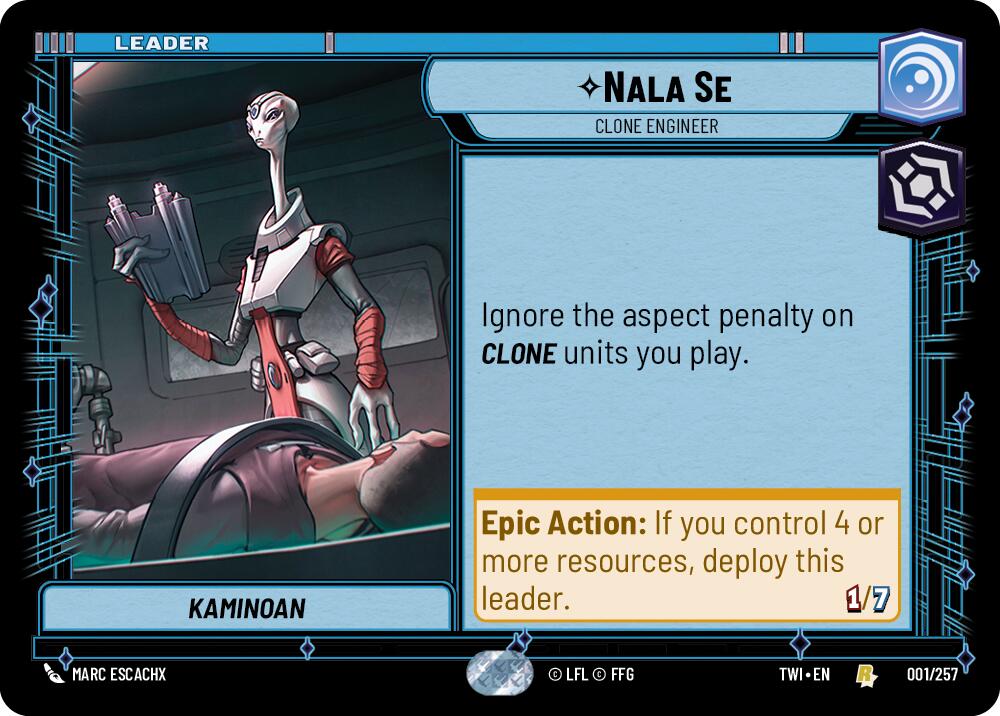 Nala Se - Clone Engineer (001/257) (001/257) [Twilight of the Republic] | Jomio and Rueliete's Cards and Comics