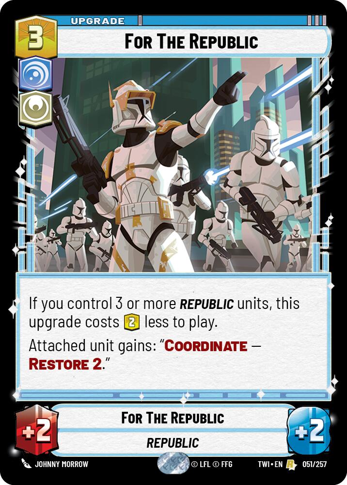 For The Republic (051/257) (051/257) [Twilight of the Republic] | Jomio and Rueliete's Cards and Comics