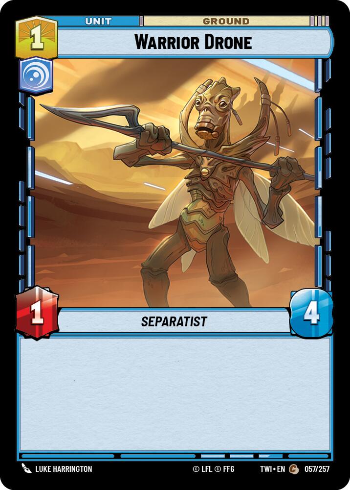 Warrior Drone (057/257) (057/257) [Twilight of the Republic] | Jomio and Rueliete's Cards and Comics