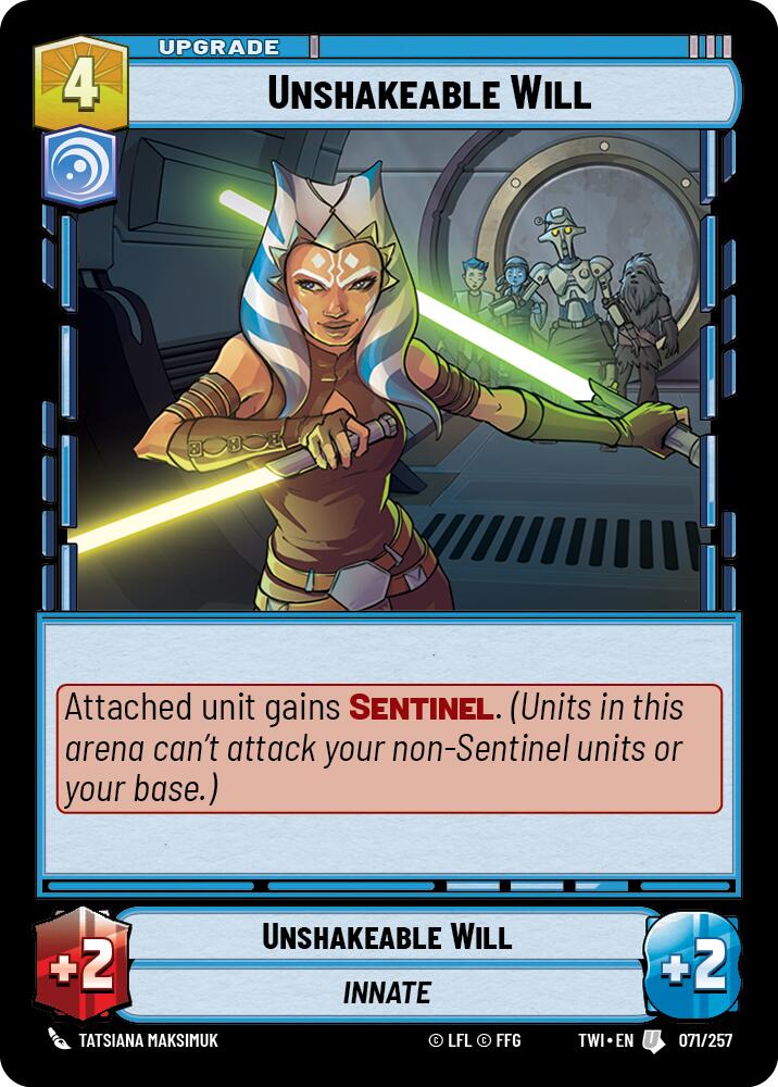 Unshakeable Will (071/257) (071/257) [Twilight of the Republic] | Jomio and Rueliete's Cards and Comics