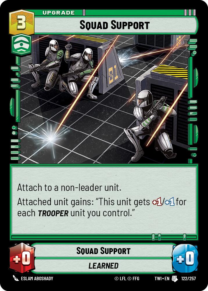 Squad Support (122/257) (122/257) [Twilight of the Republic] | Jomio and Rueliete's Cards and Comics