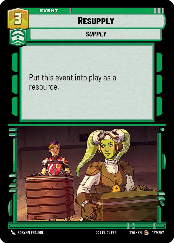 Resupply (127/257) (127/257) [Twilight of the Republic] | Jomio and Rueliete's Cards and Comics