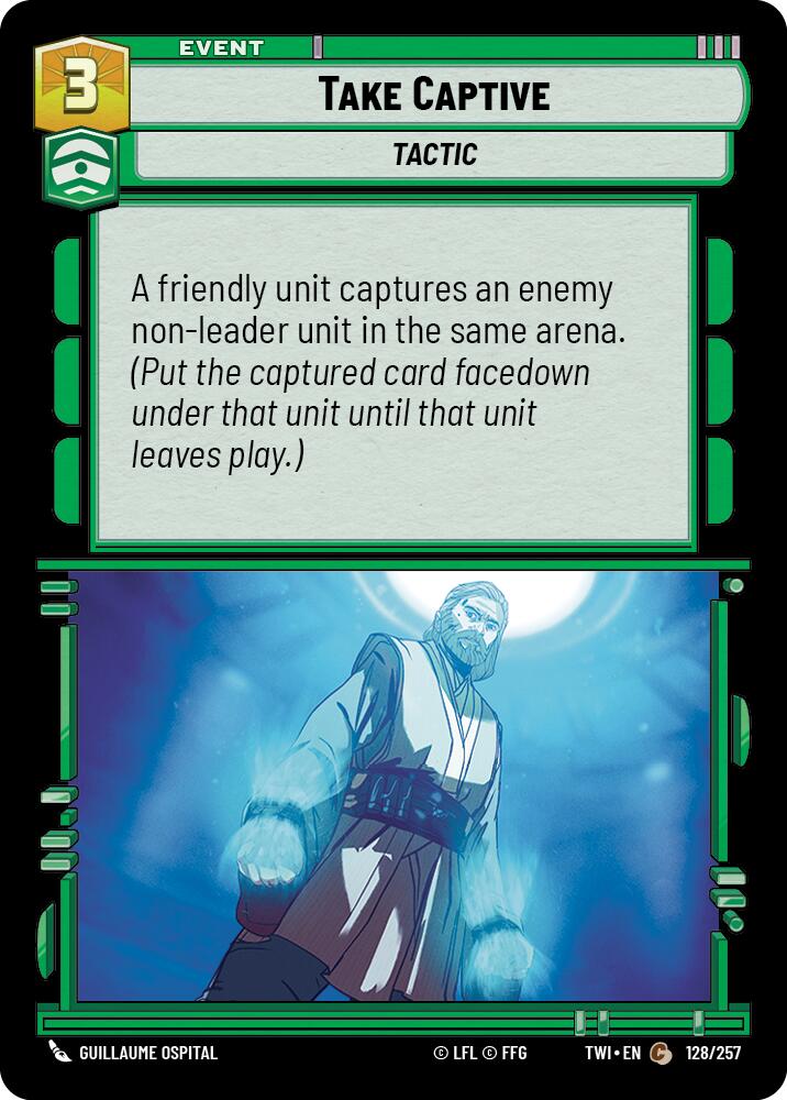 Take Captive (128/262) (128/262) [Twilight of the Republic] | Jomio and Rueliete's Cards and Comics