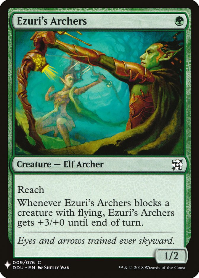 Ezuri's Archers [Mystery Booster] | Jomio and Rueliete's Cards and Comics