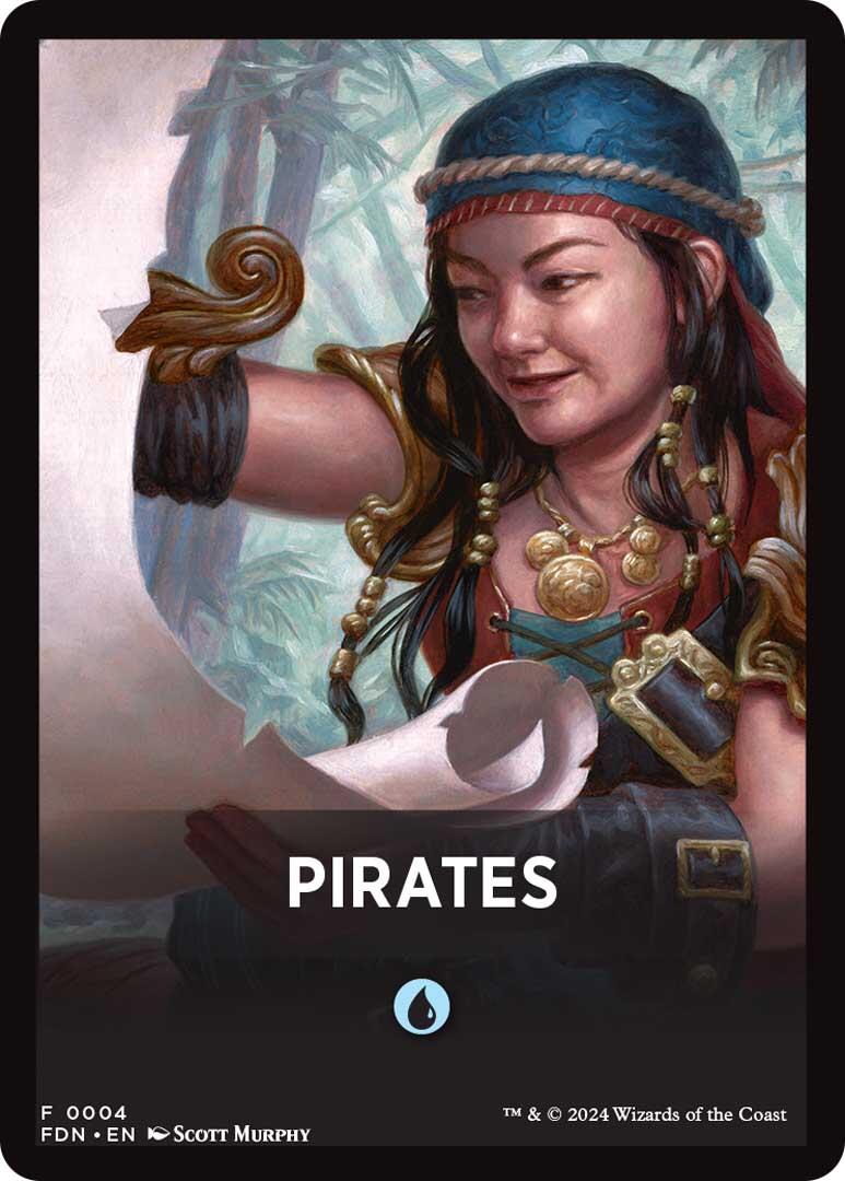 Pirates Theme Card [Foundations Tokens] | Jomio and Rueliete's Cards and Comics