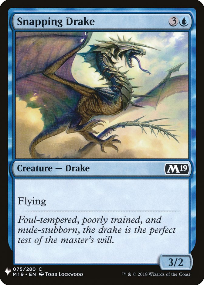 Snapping Drake [Mystery Booster] | Jomio and Rueliete's Cards and Comics