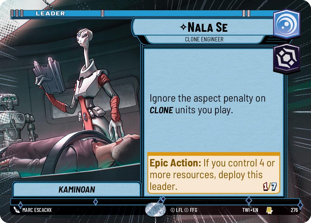 Nala Se - Clone Engineer (276) (Hyperspace) (276) [Twilight of the Republic] | Jomio and Rueliete's Cards and Comics