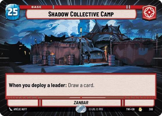 Shadow Collective Camp (300) (Hyperspace) (300) [Twilight of the Republic] | Jomio and Rueliete's Cards and Comics