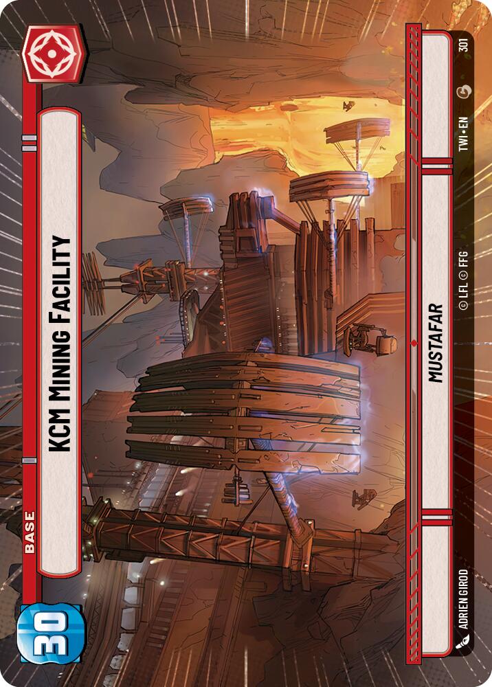 KCM Mining Facility (301) (Hyperspace) (301) [Twilight of the Republic] | Jomio and Rueliete's Cards and Comics